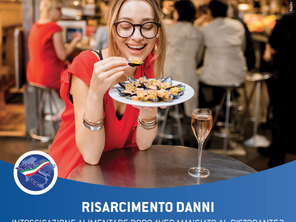 intossicazione alimentare al ristorante risarcimento danno